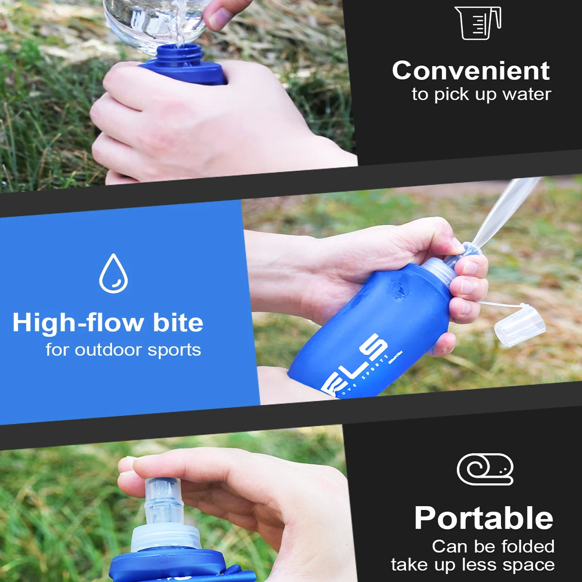 Outdoor Folding Water Bottle