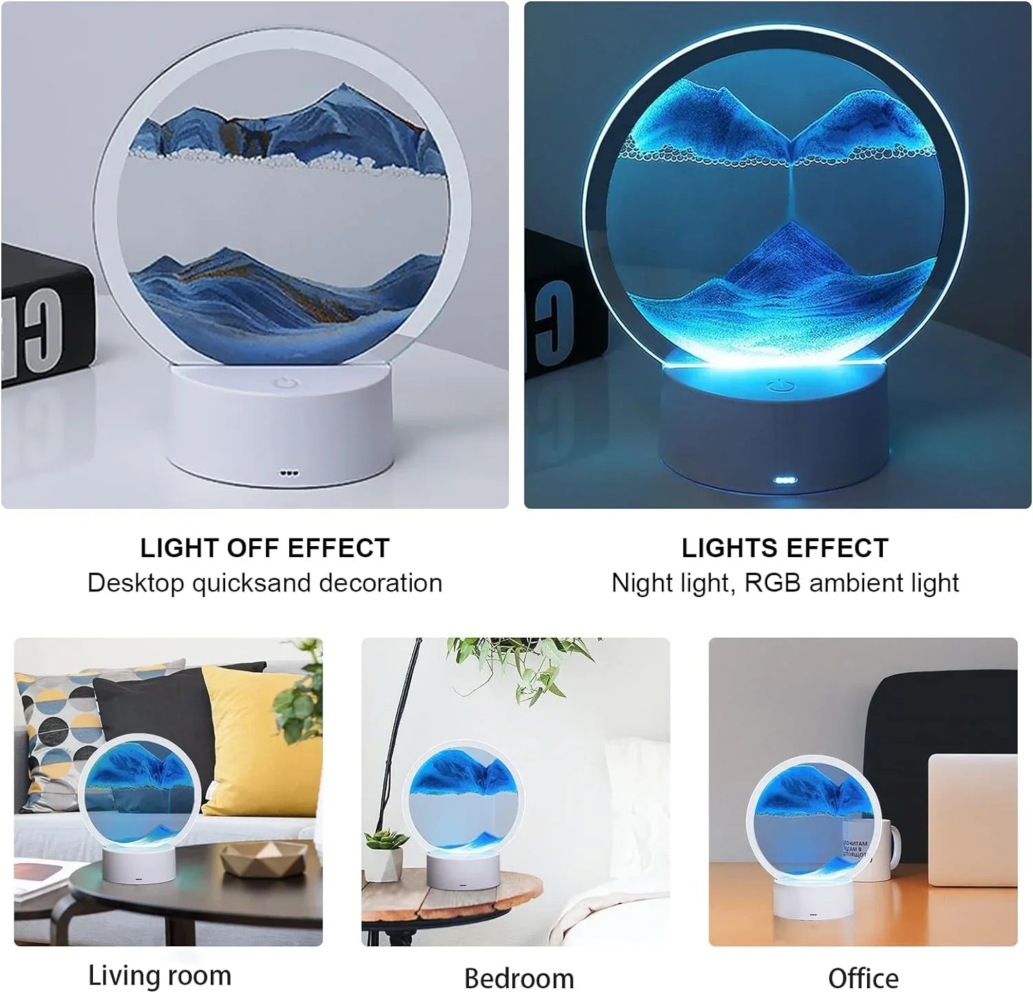 Quicksand Painting Night Light