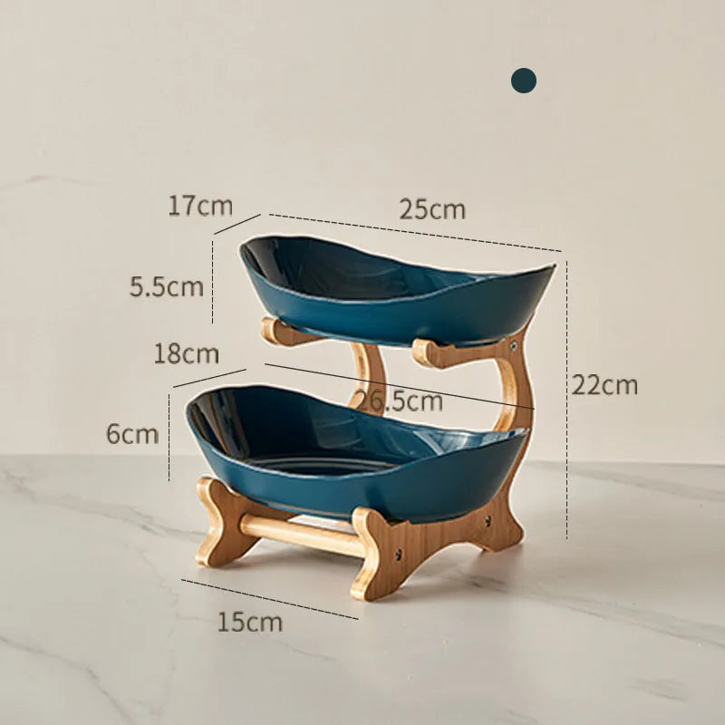 2/3 Layer Fruit Plate