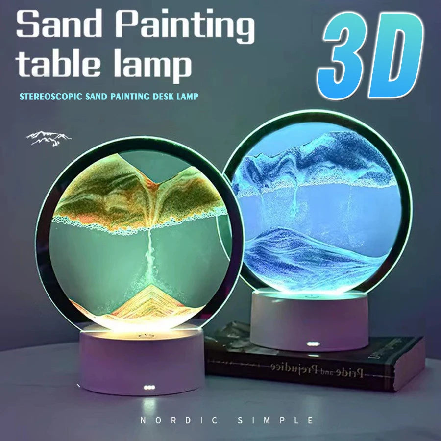Quicksand Painting Night Light