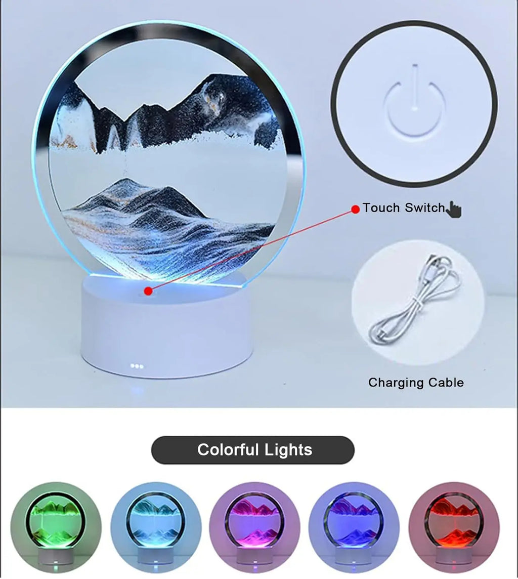 Quicksand Painting Night Light